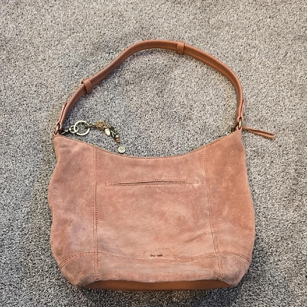 The Sak Women Suede Shoulder Hobo Boho Bag Purse